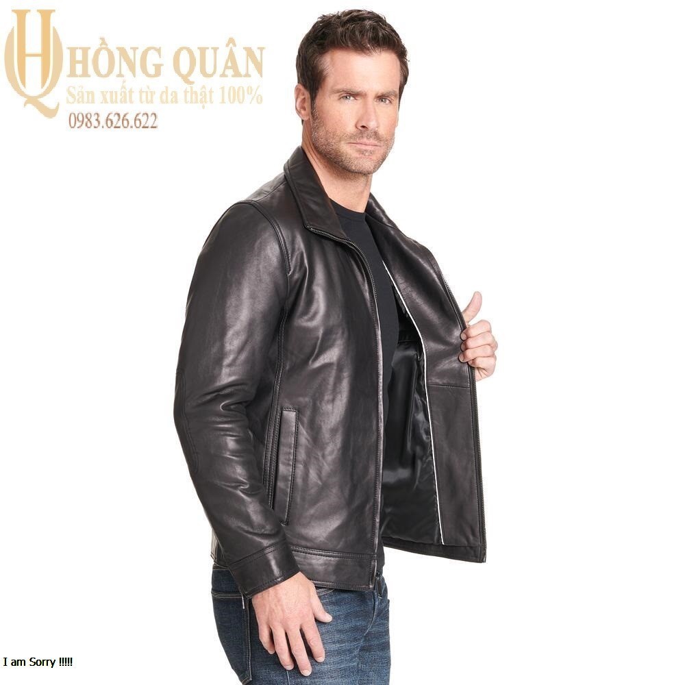 ĐÀN ÔNG NÊN SỞ HŨU MỘT CHIẾC ÁO DA THẬT TRONG TỦ QUẦN ÁO CỦA MÌNH.